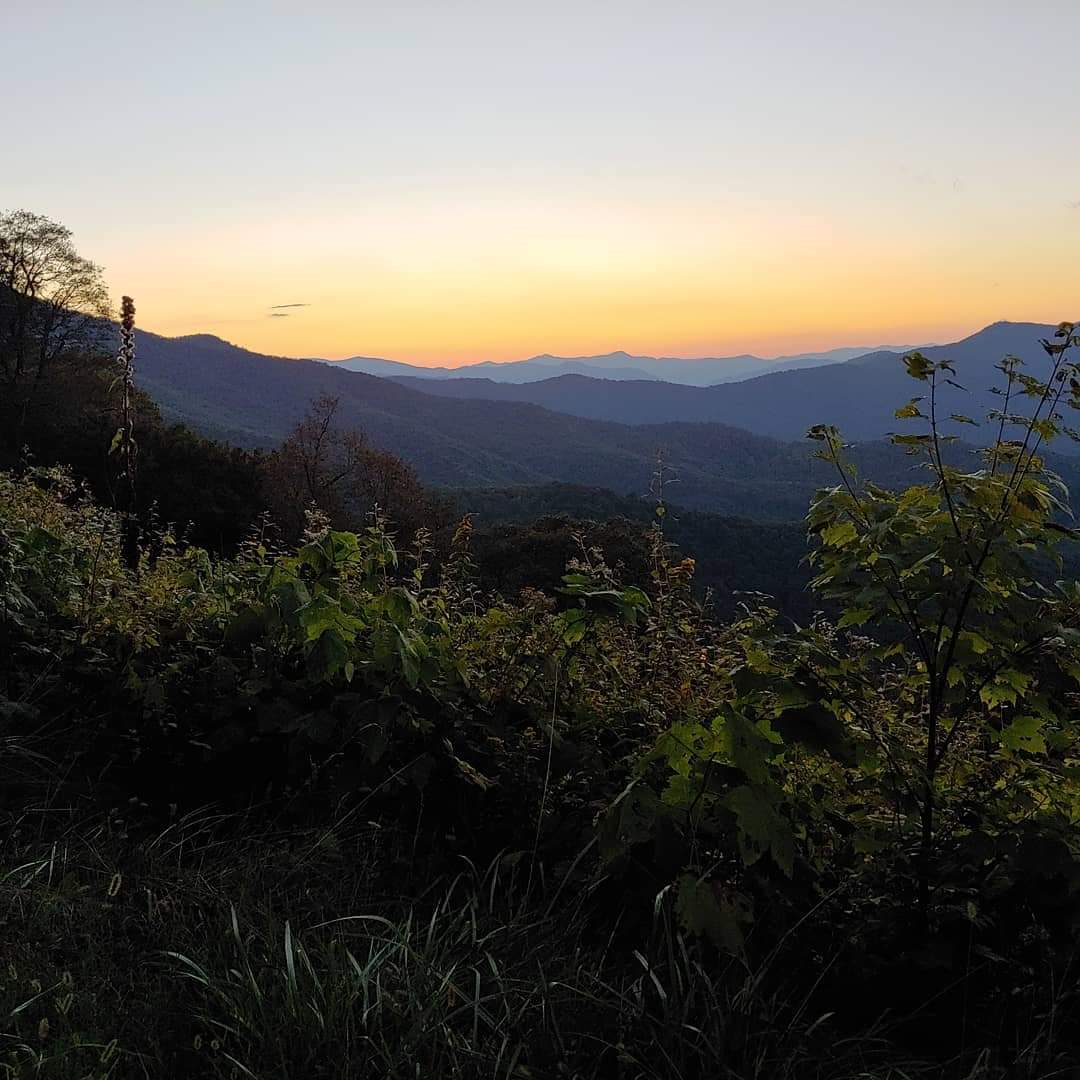 Views off of the Blue Ridge Parkway